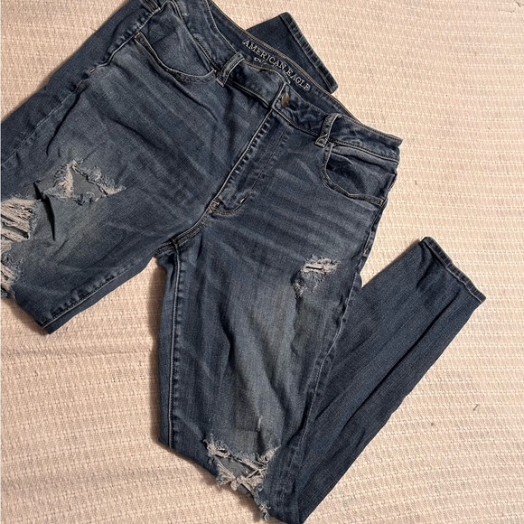 American Eagle high rise Jeggings - Picture 2 of 5